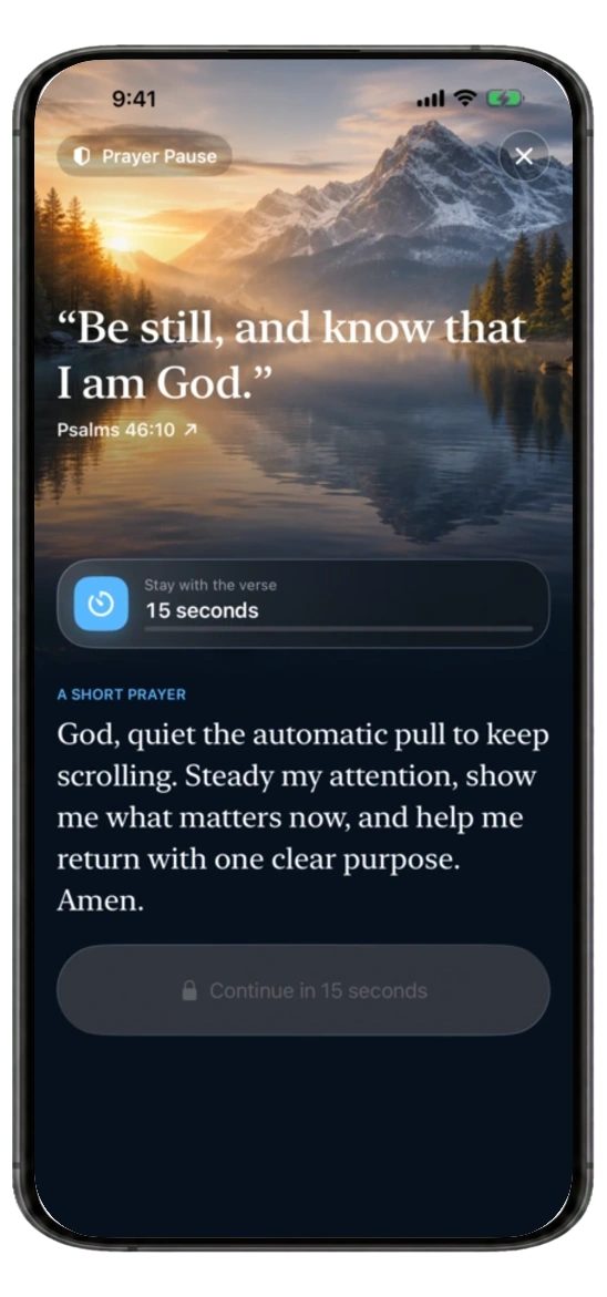Illustrative Pray Shield screen from an earlier version